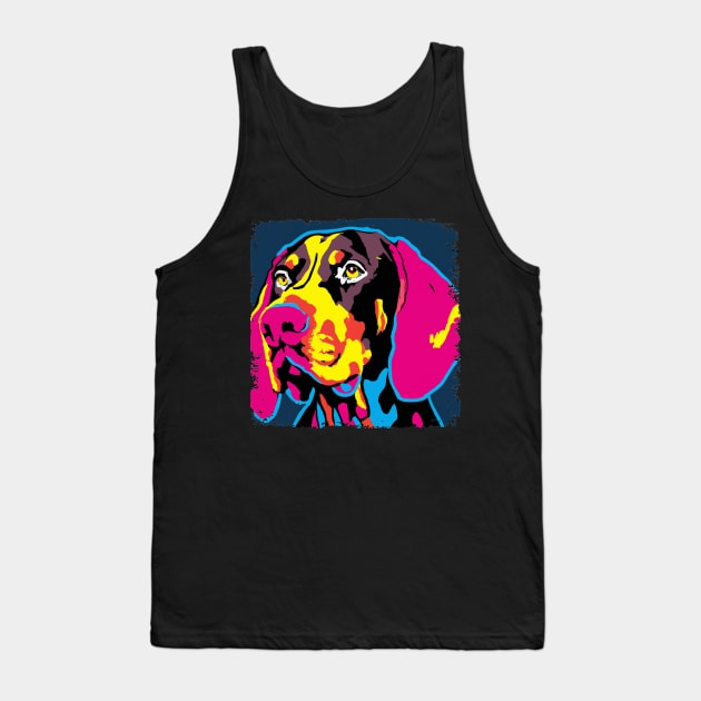 German Shorthaired Pointer Pop Art - Dog Lover Gifts Tank Top by PawPopArt